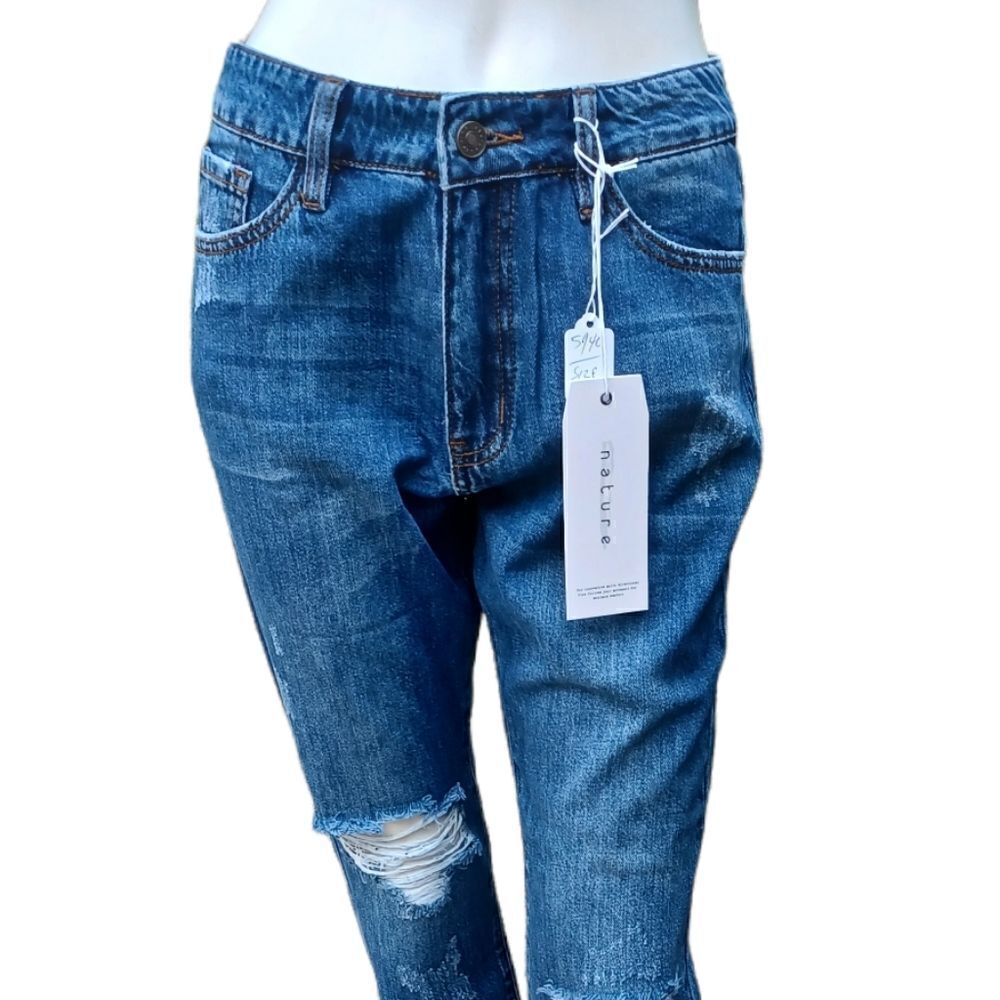 594031....Nature High Rise Straight Leg Jeans Size 3